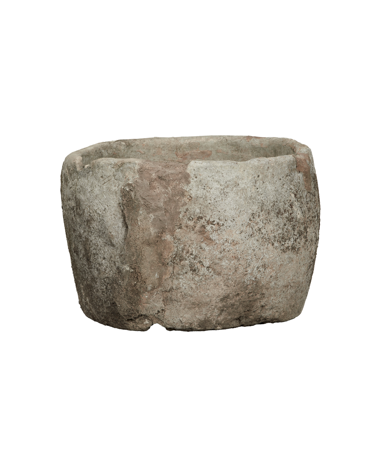 Vintage Limestone Trough - Round from Indonesia - Planters, Fountains, & Water Features