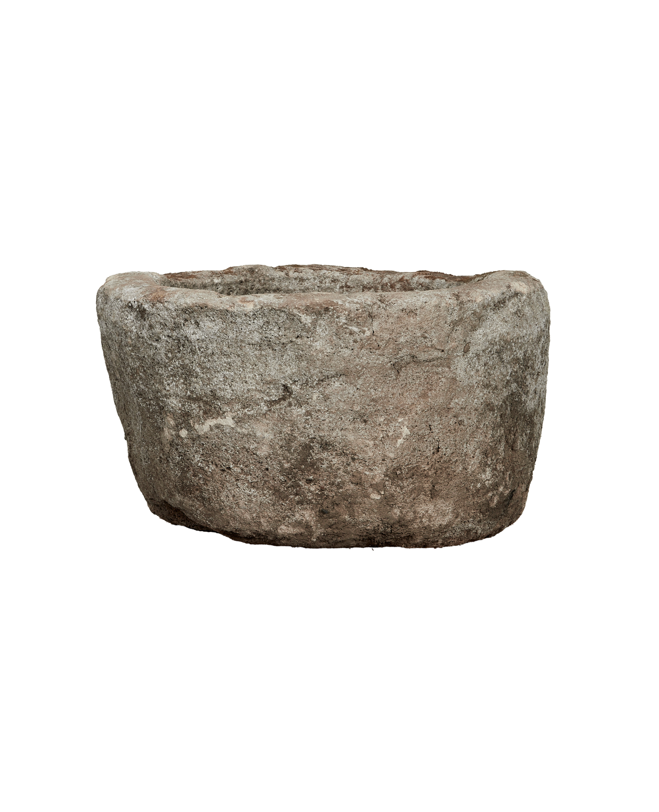 Vintage Limestone Trough - Round from Indonesia - Planters, Fountains, & Water Features