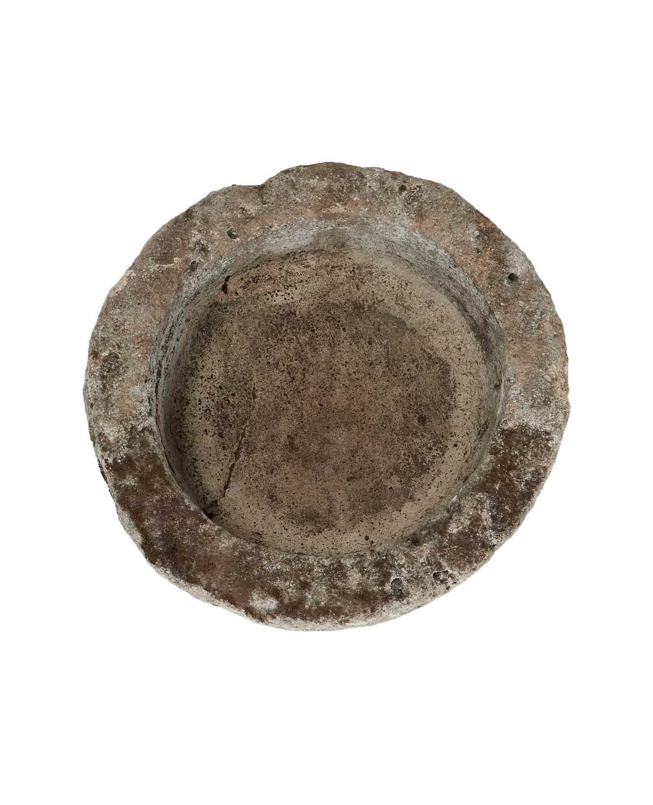 Vintage Limestone Trough - Round from Indonesia - Planters, Fountains, & Water Features