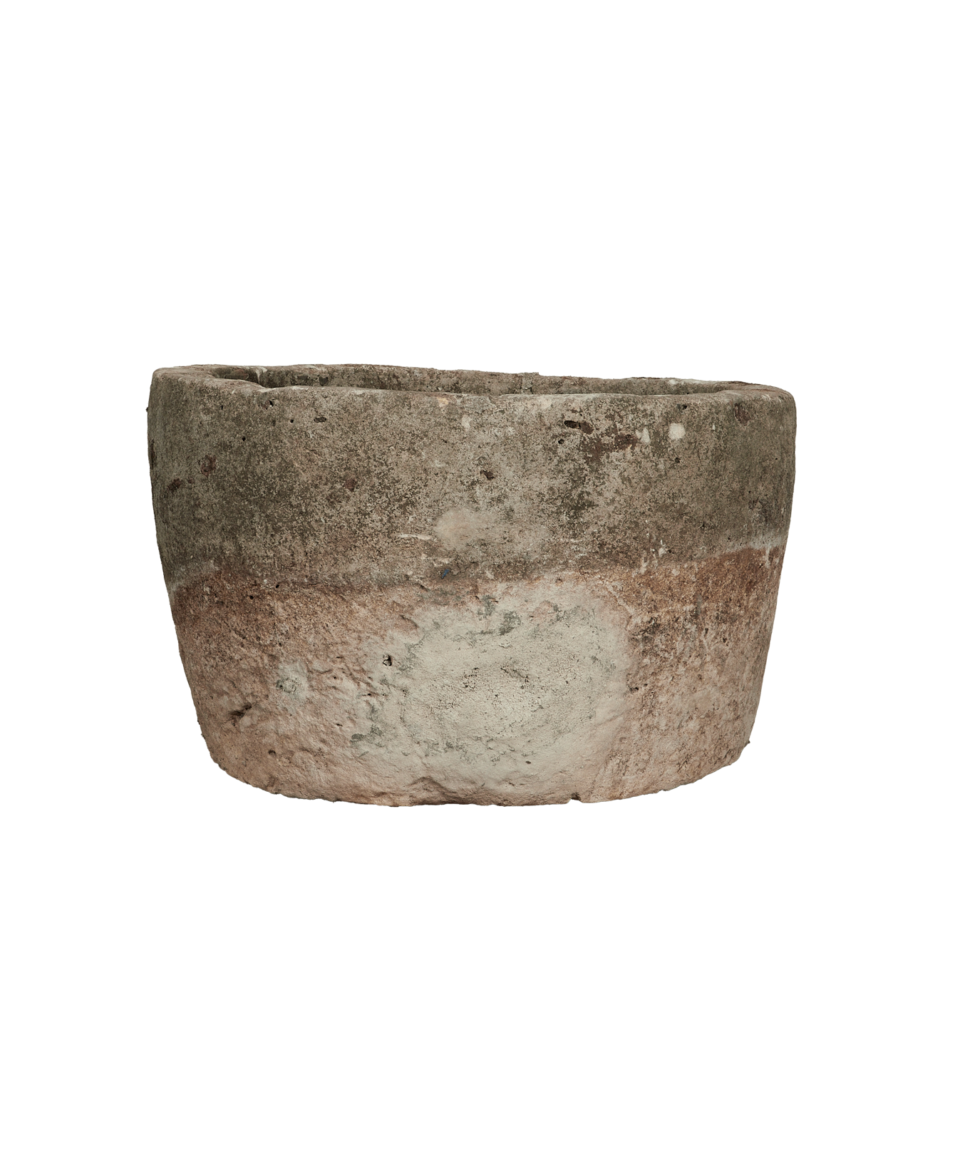Vintage Limestone Trough - Round from Indonesia - Planters, Fountains, & Water Features