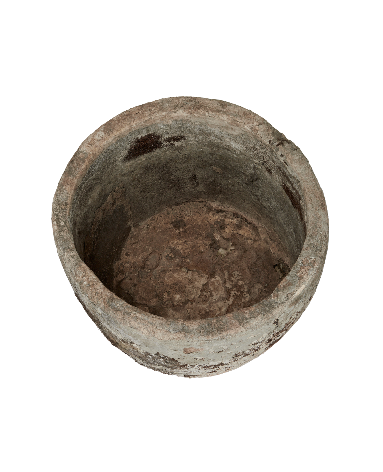 Vintage Limestone Trough - Round from Indonesia - Planters, Fountains, & Water Features