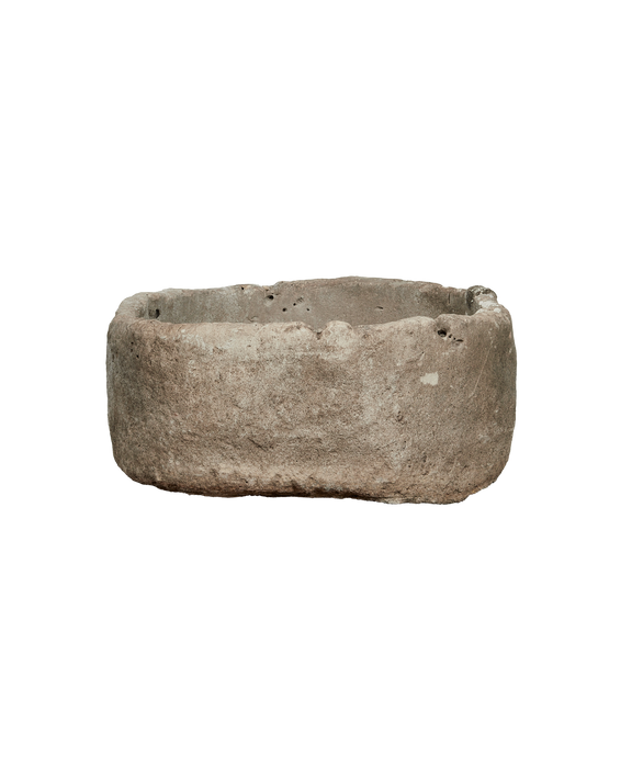 Limestone Trough - Round