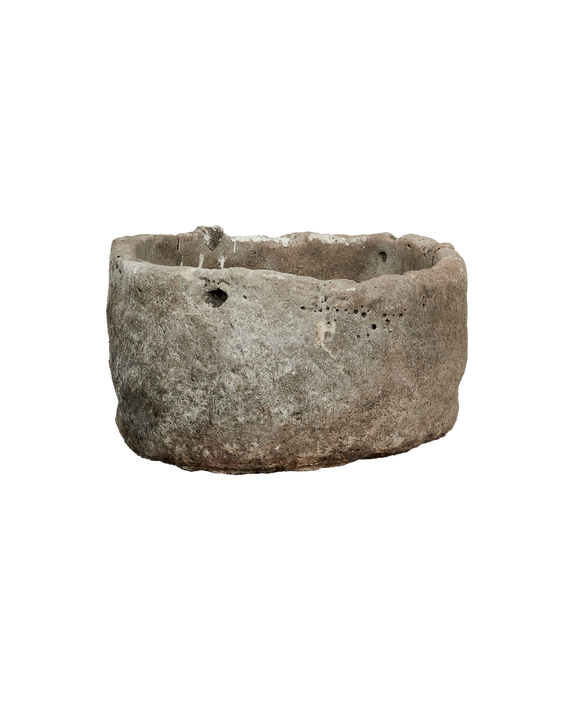 Limestone Trough - Round