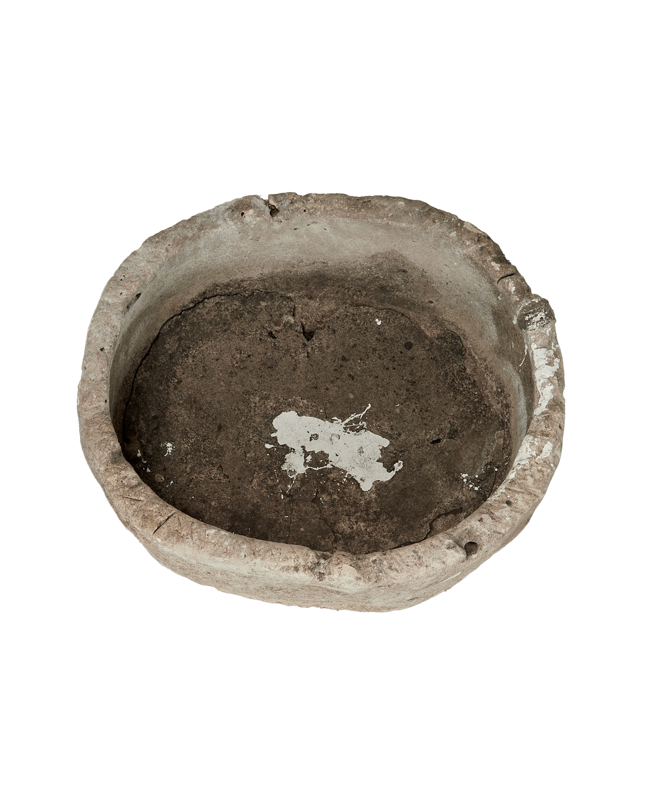 Vintage Limestone Trough - Round from Indonesia - Planters, Fountains, & Water Features