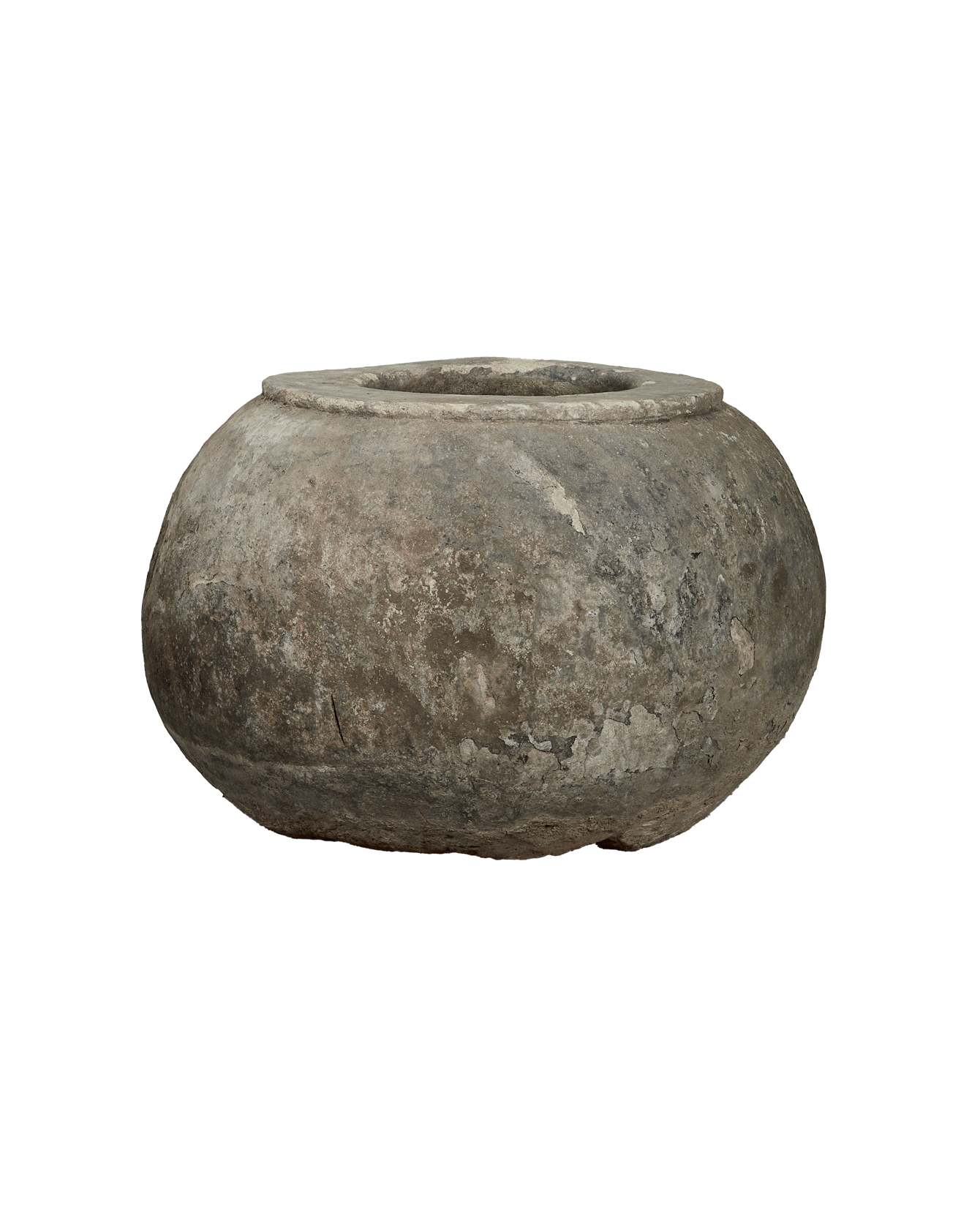 Vintage Limestone Trough - Pot from Indonesia - Planters, Fountains, & Water Features