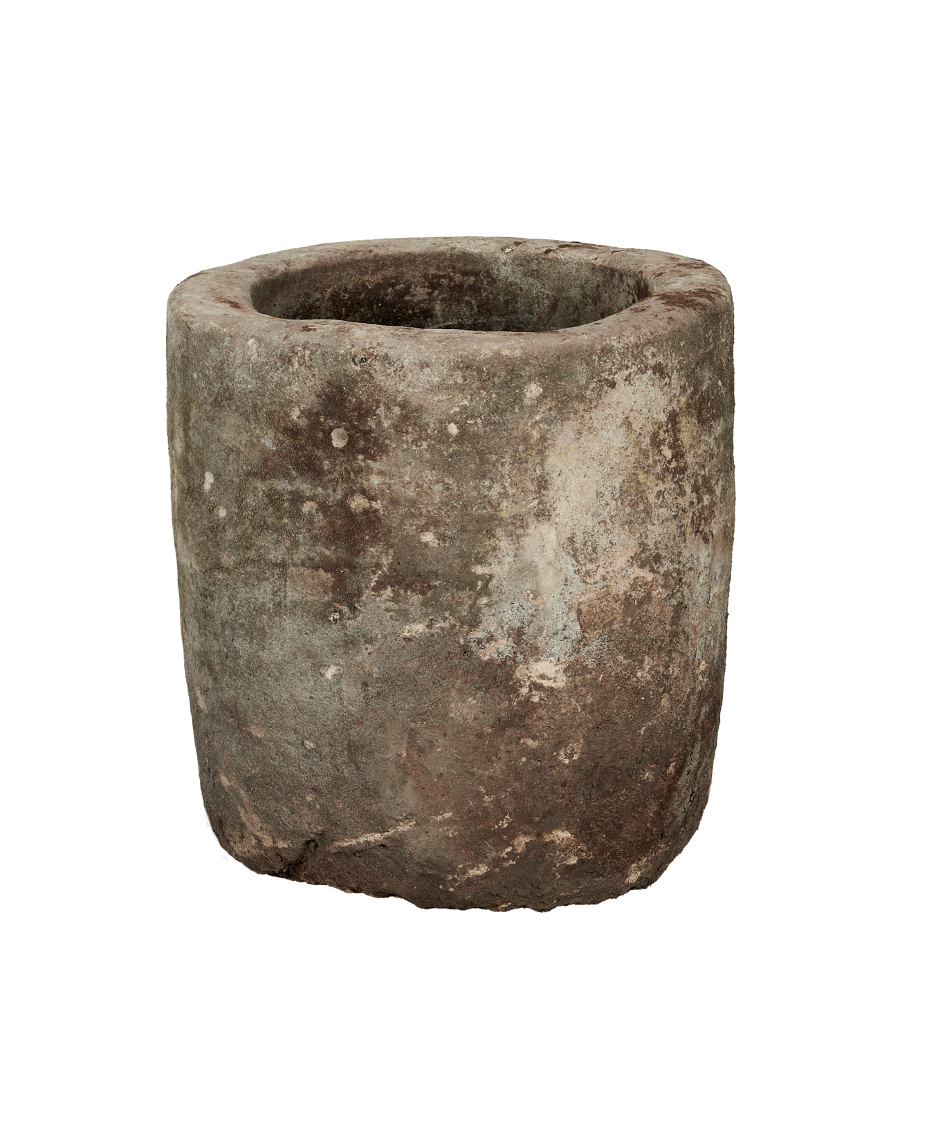 Vintage Limestone Trough - Round from Indonesia - Planters, Fountains, & Water Features