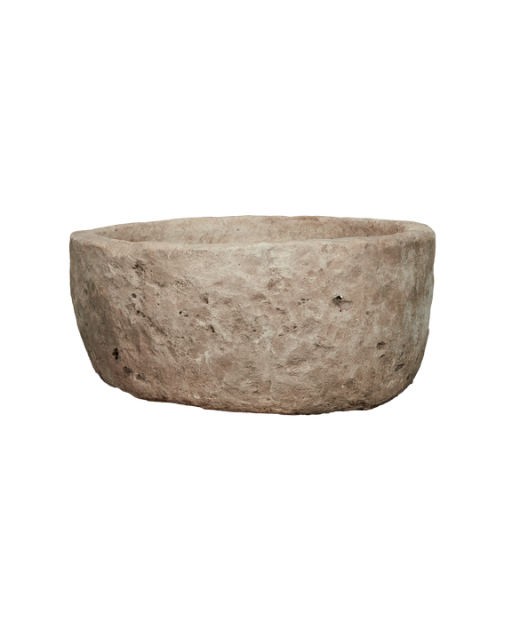 Limestone Trough - Round