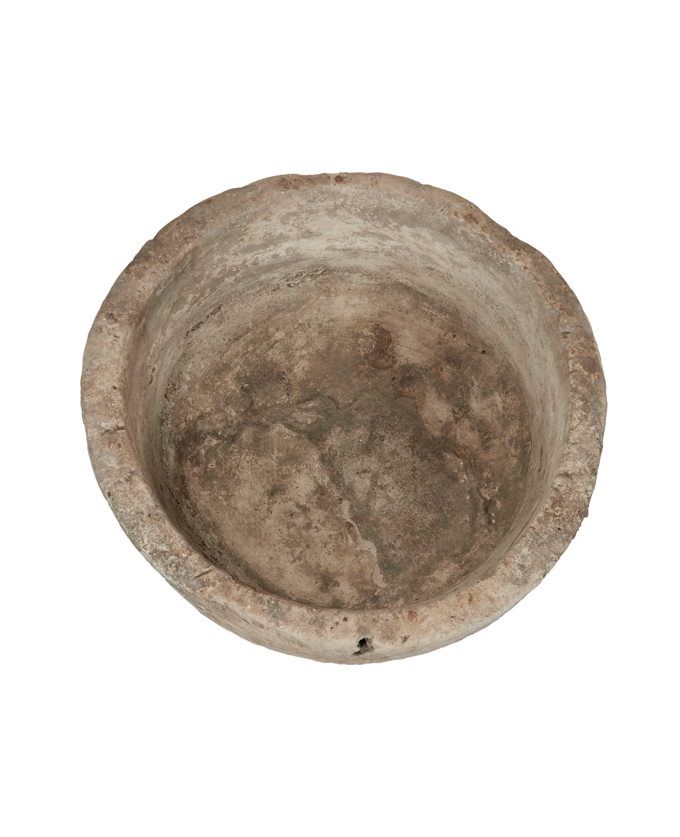 Vintage Limestone Trough - Round from Indonesia - Planters, Fountains, & Water Features