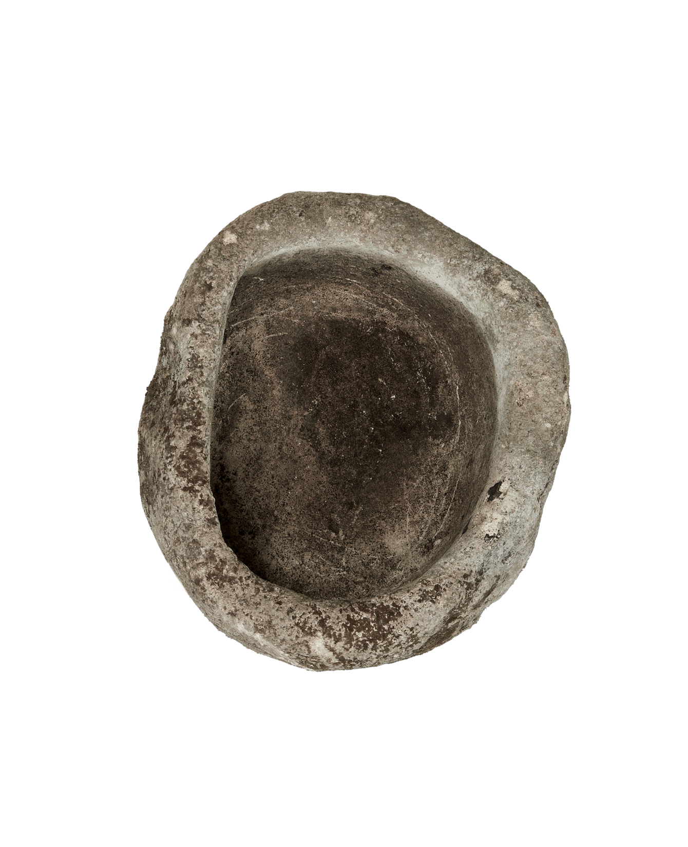 Vintage Limestone Trough - Round from Indonesia - Planters, Fountains, & Water Features