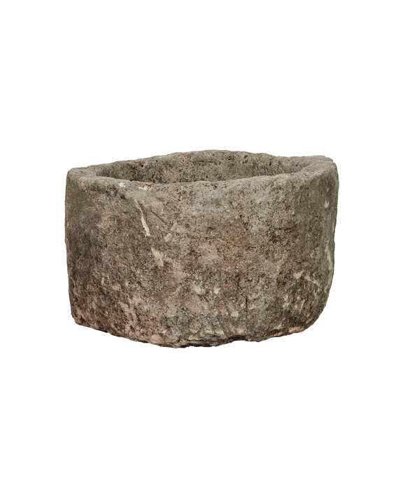 Limestone Trough - Round
