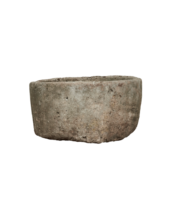 Limestone Trough - Round