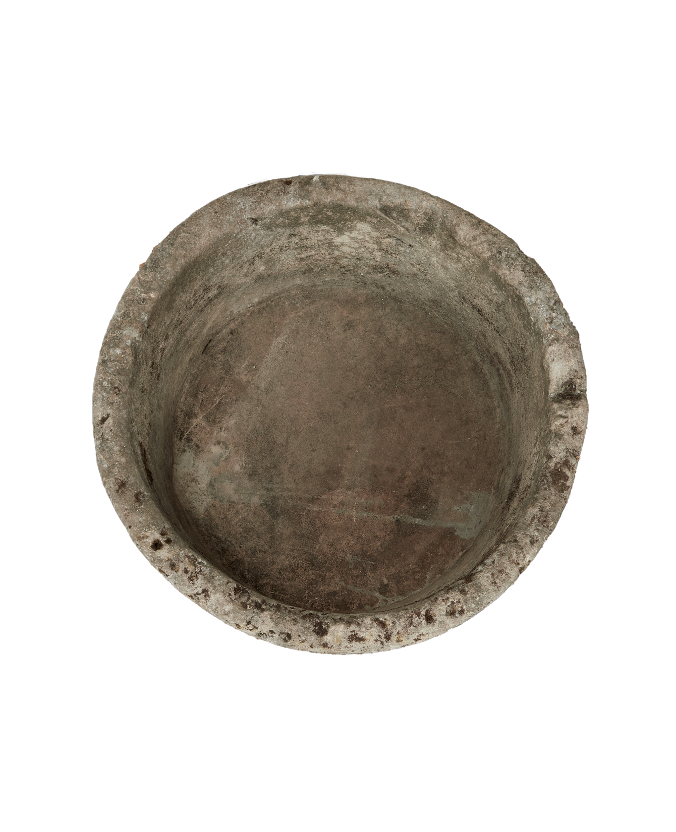 Vintage Limestone Trough - Round from Indonesia - Planters, Fountains, & Water Features