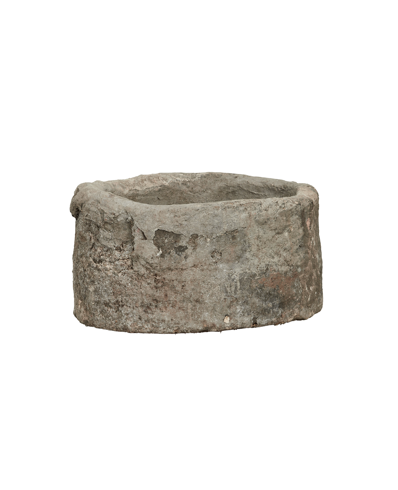 Vintage Limestone Trough - Round from Indonesia - Planters, Fountains, & Water Features