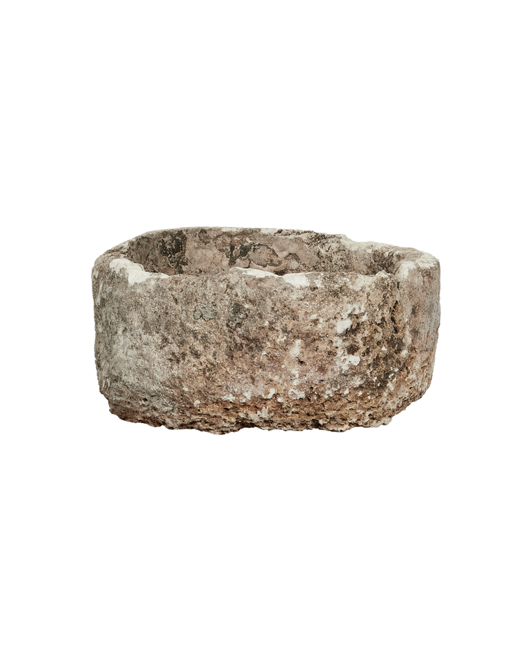 Limestone Trough - Round