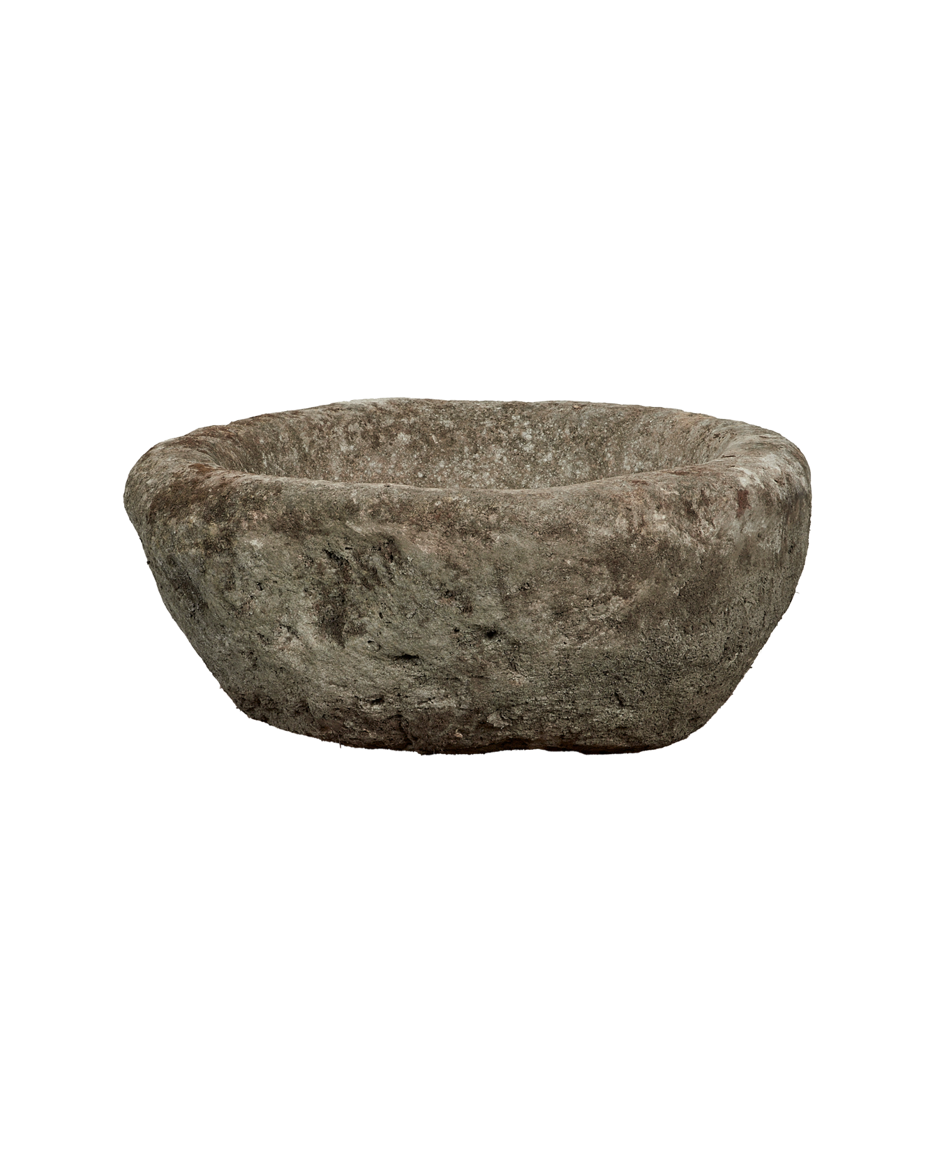 Vintage Limestone Trough - Round from Indonesia - Planters, Fountains, & Water Features