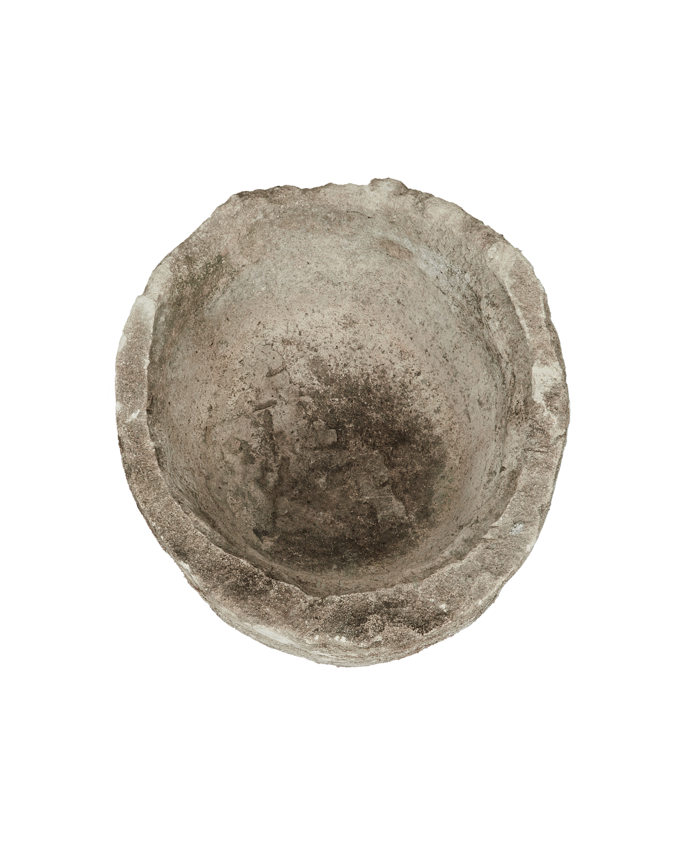 Vintage Limestone Trough - Round from Indonesia - Planters, Fountains, & Water Features