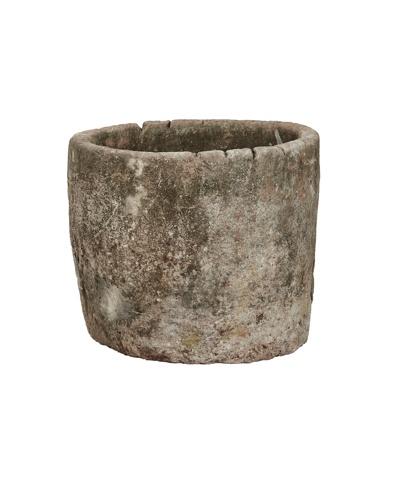 Vintage Limestone Trough - Round from Indonesia - Planters, Fountains, & Water Features