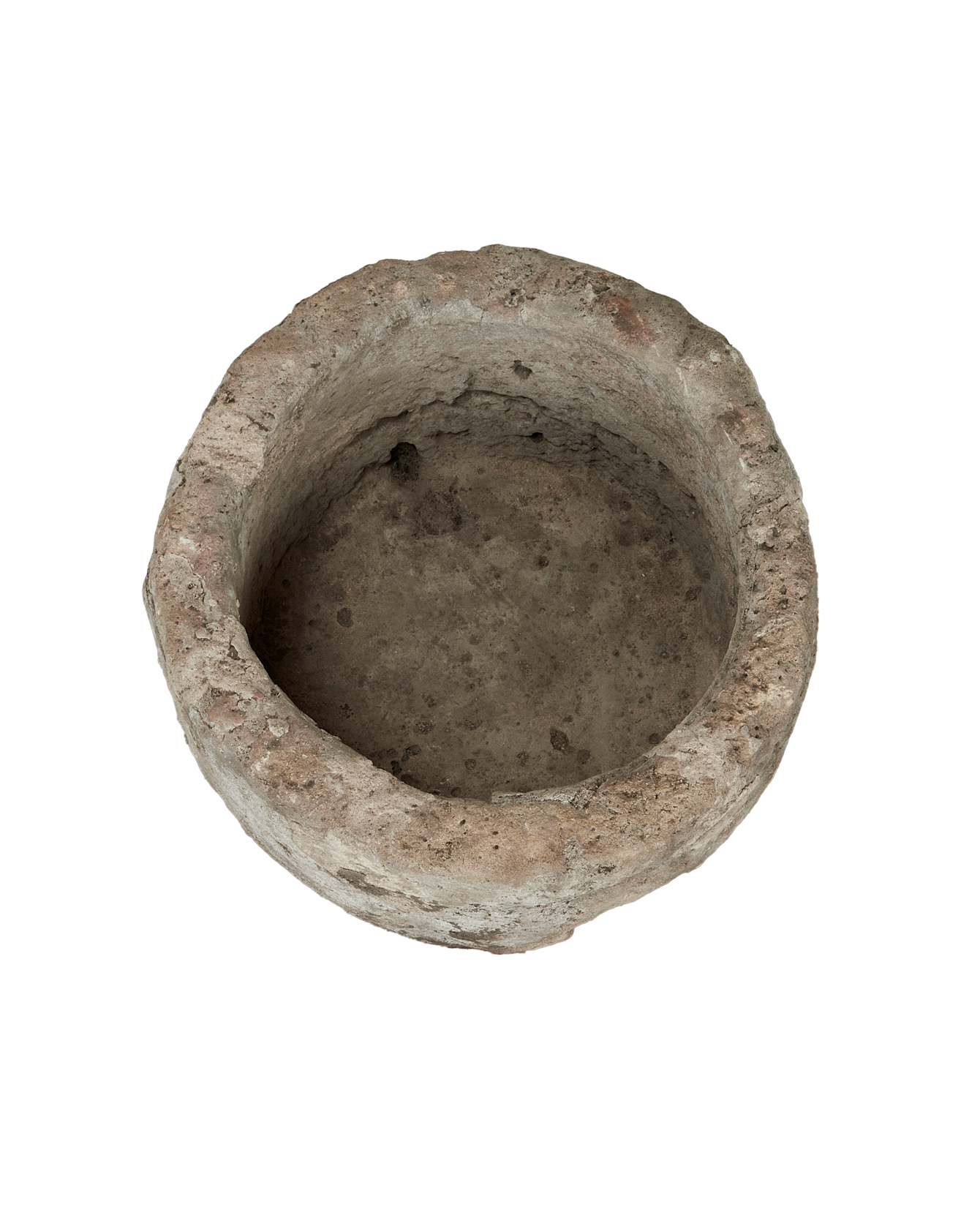 Vintage Limestone Trough - Round from Indonesia - Planters, Fountains, & Water Features