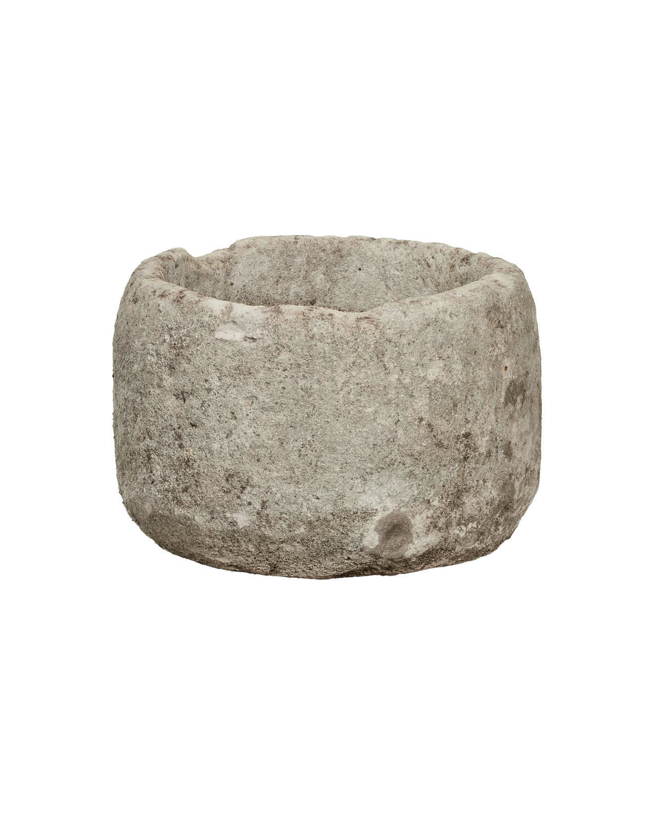Vintage Limestone Trough - Round from Indonesia - Planters, Fountains, & Water Features