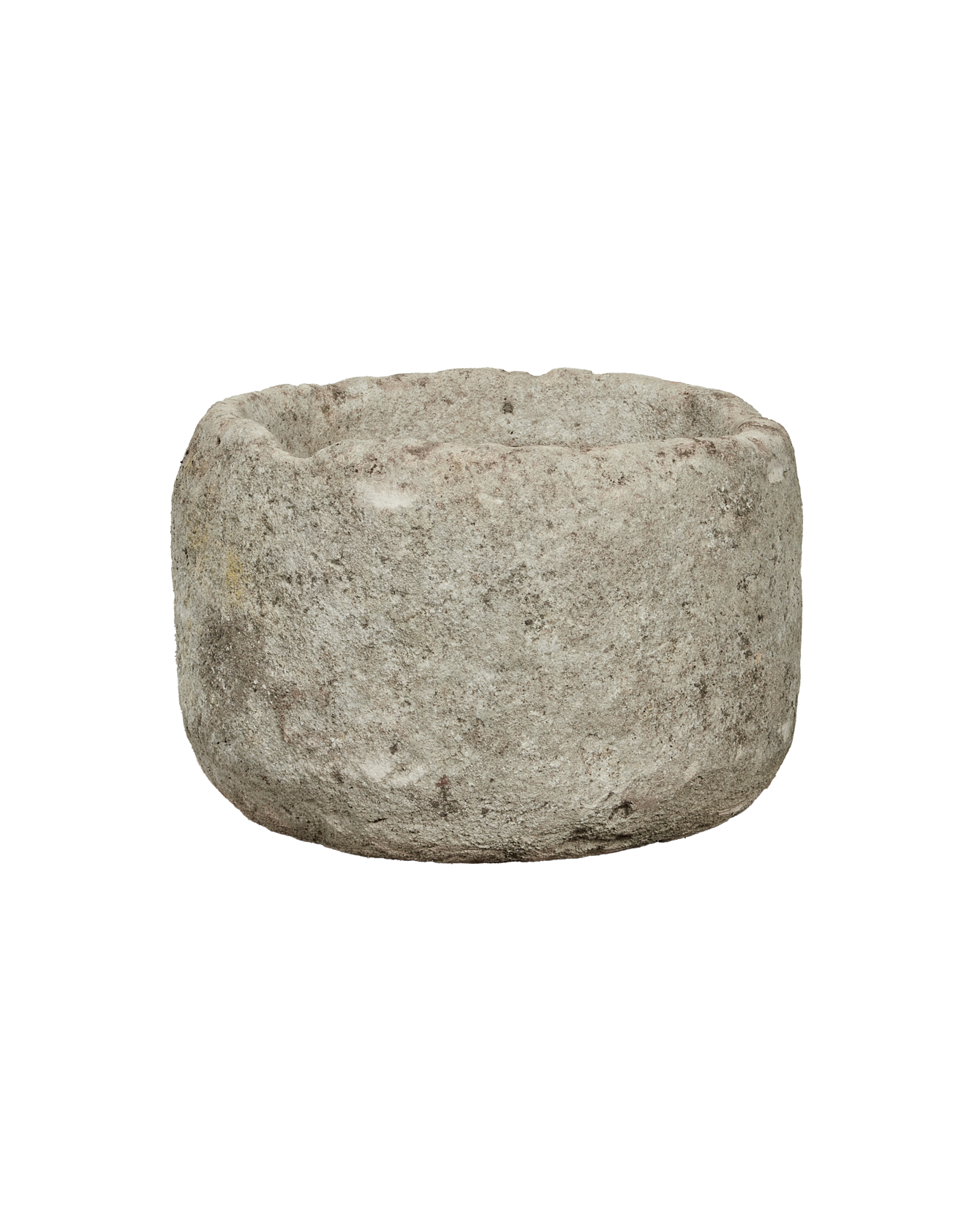 Vintage Limestone Trough - Round from Indonesia - Planters, Fountains, & Water Features