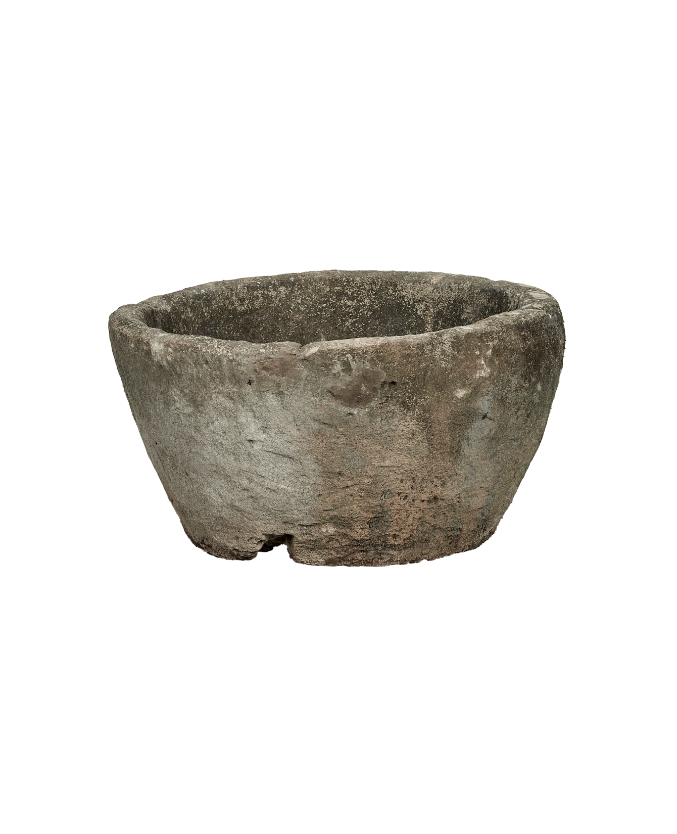 Vintage Limestone Trough - Round from Indonesia - Planters, Fountains, & Water Features