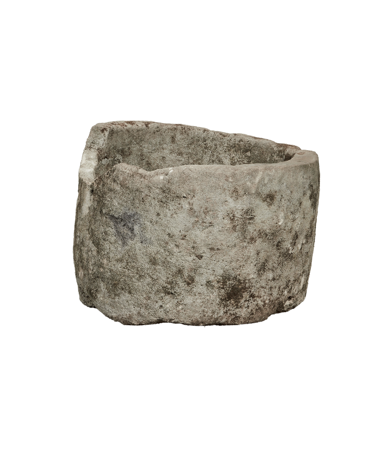 Limestone Trough - Round