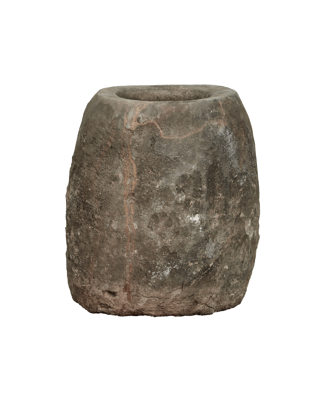 Vintage Limestone Trough - Pot from Indonesia - Planters, Fountains, & Water Features