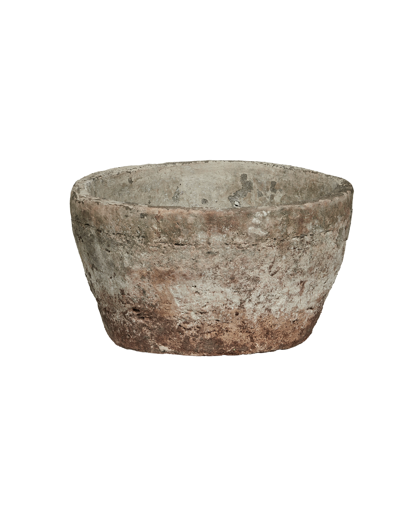 Vintage Limestone Trough - Round from Indonesia - Planters, Fountains, & Water Features