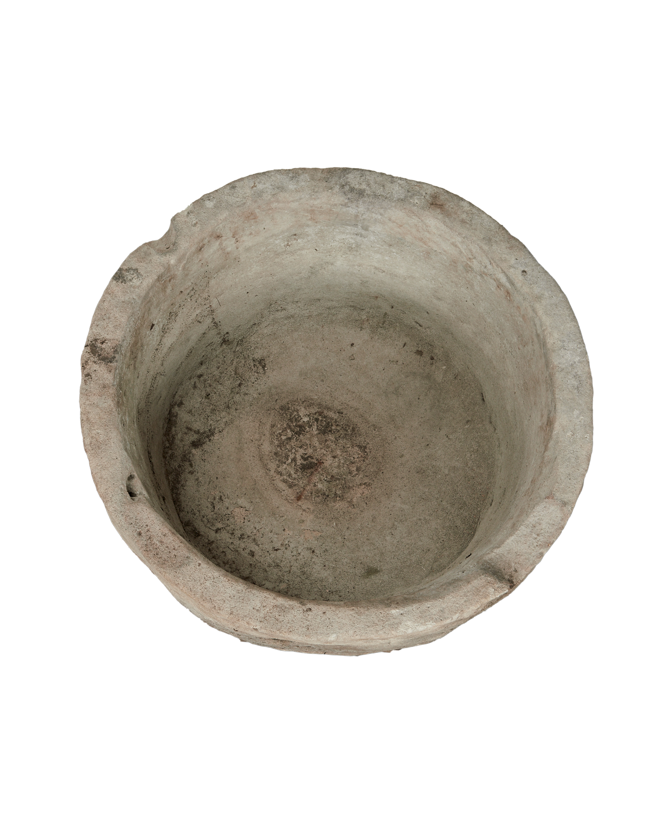 Vintage Limestone Trough - Round from Indonesia - Planters, Fountains, & Water Features