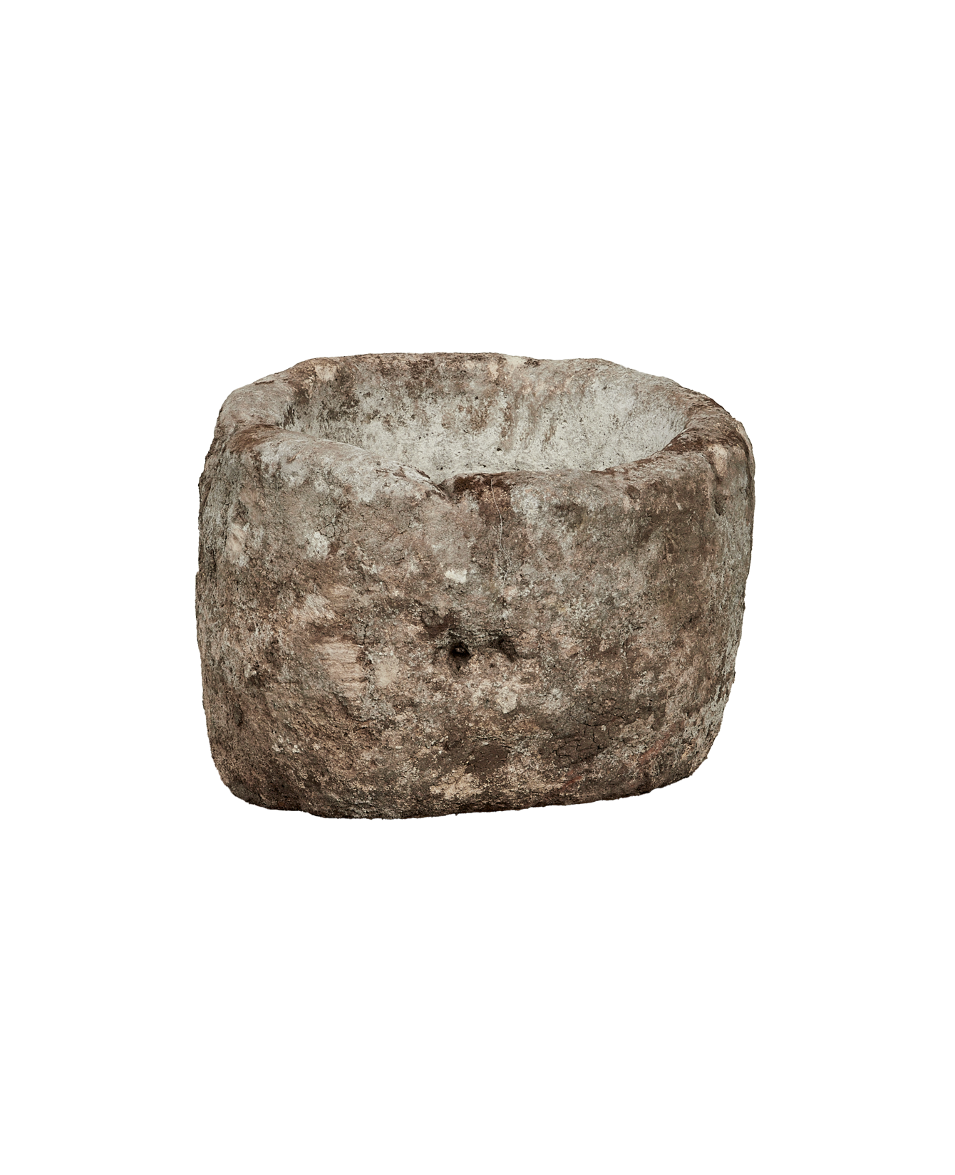 Vintage Limestone Trough - Round from Indonesia - Planters, Fountains, & Water Features