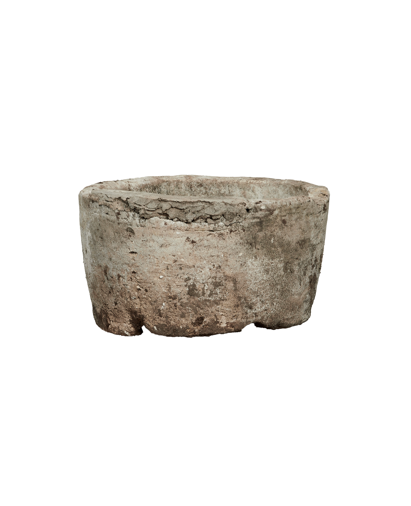Vintage Limestone Trough - Round from Indonesia - Planters, Fountains, & Water Features
