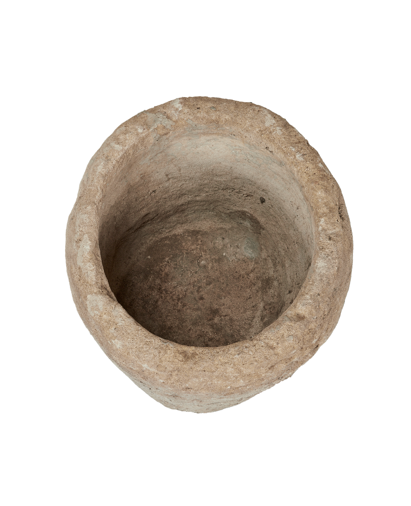 Vintage Limestone Trough - Round from Indonesia - Planters, Fountains, & Water Features