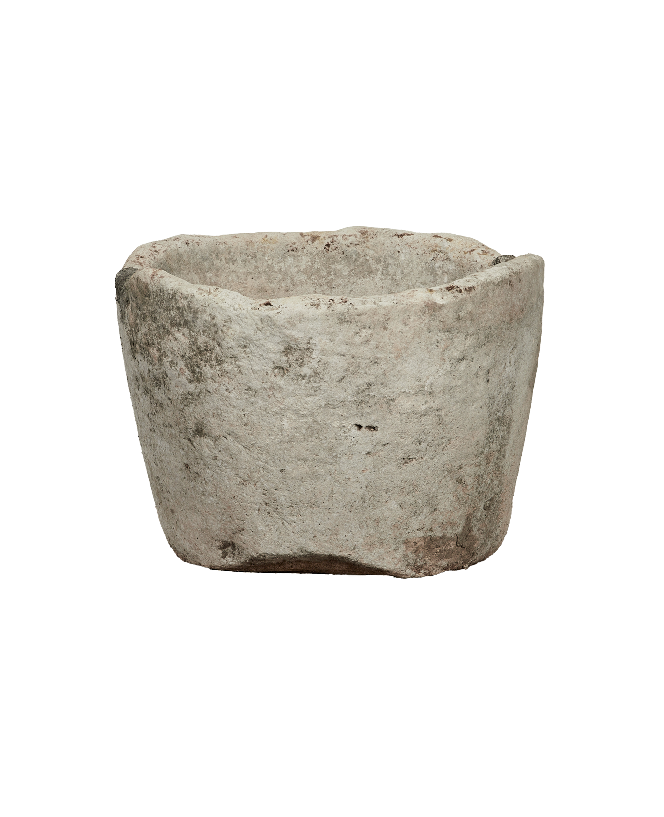 Vintage Limestone Trough - Round from Indonesia - Planters, Fountains, & Water Features