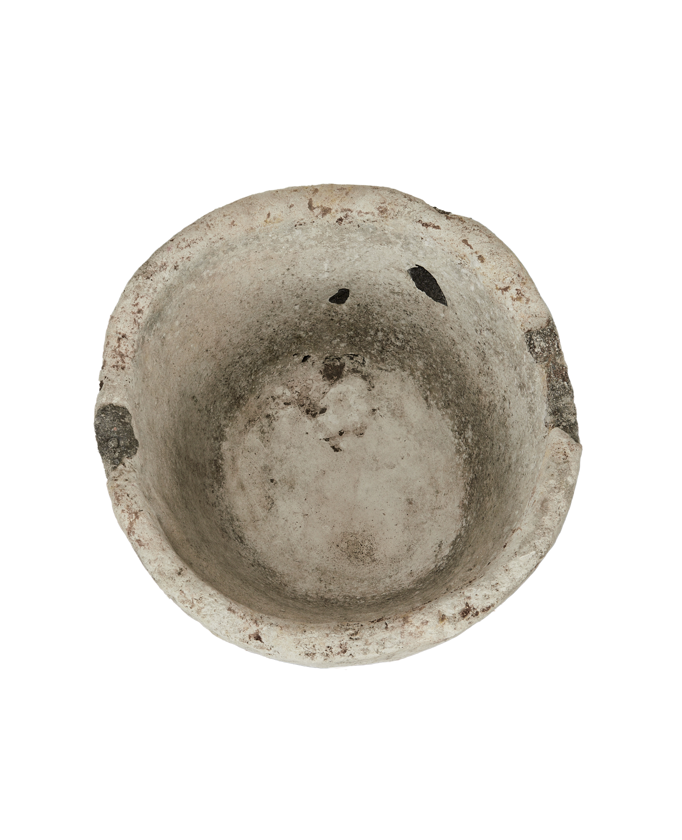 Vintage Limestone Trough - Round from Indonesia - Planters, Fountains, & Water Features