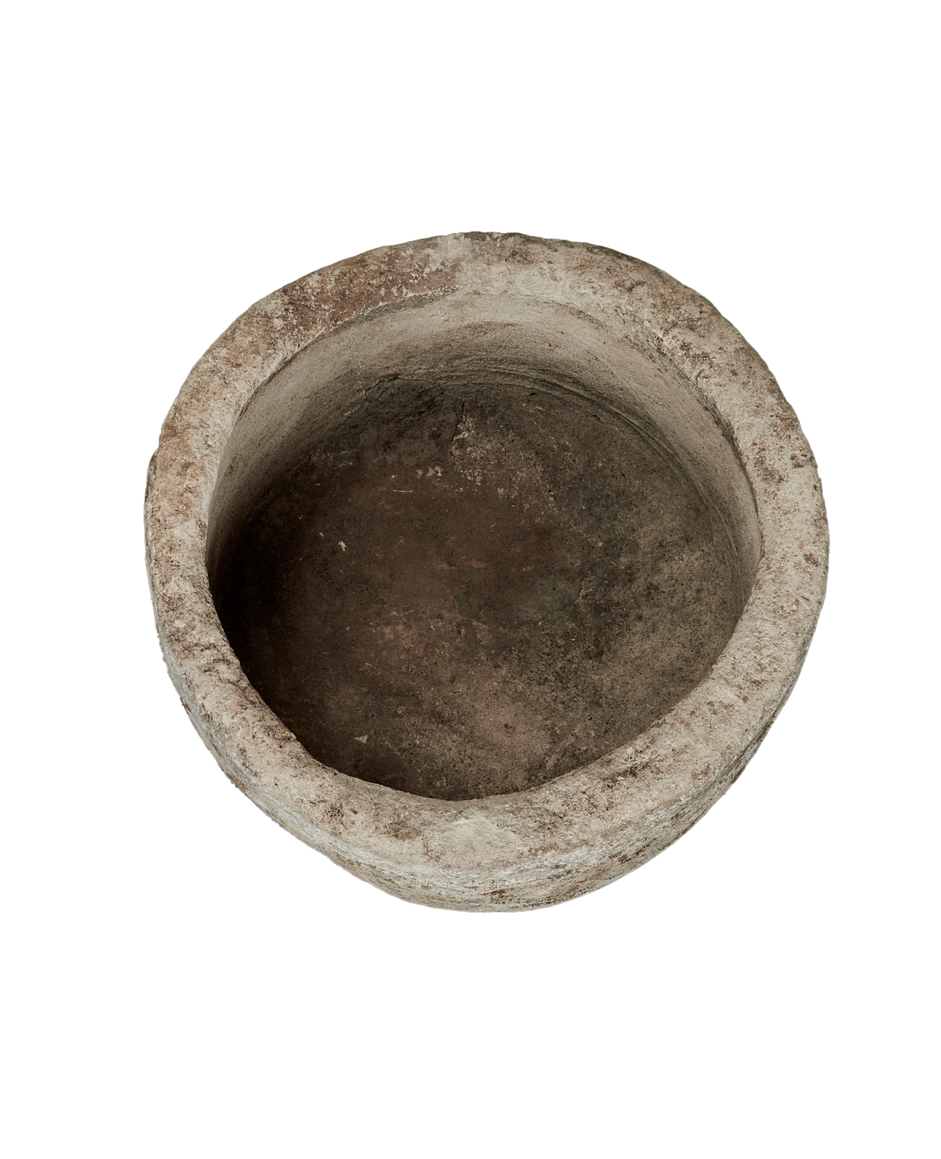 Vintage Limestone Trough - Round from Indonesia - Planters, Fountains, & Water Features