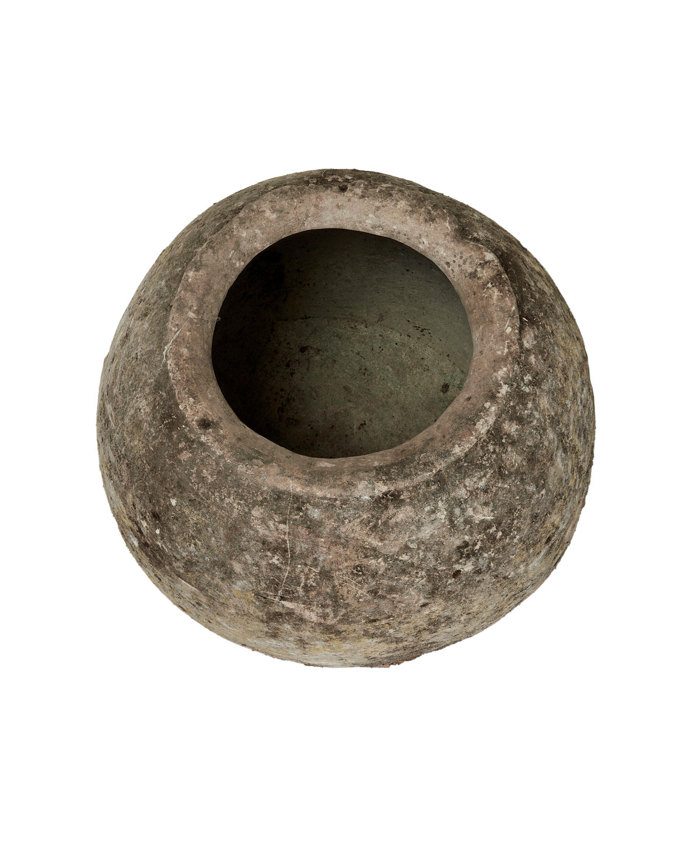 Vintage Limestone Trough - Pot from Indonesia - Planters, Fountains, & Water Features