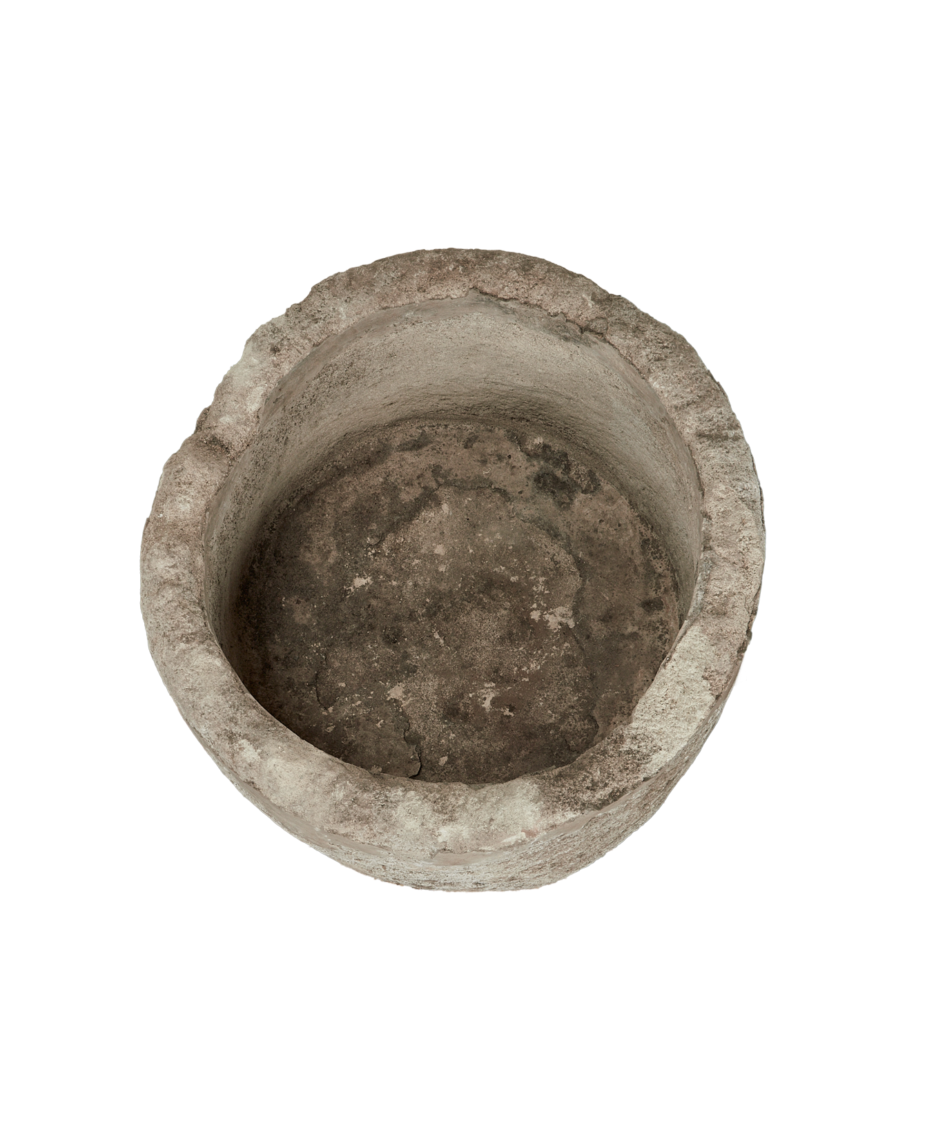 Vintage Limestone Trough - Round from Indonesia - Planters, Fountains, & Water Features