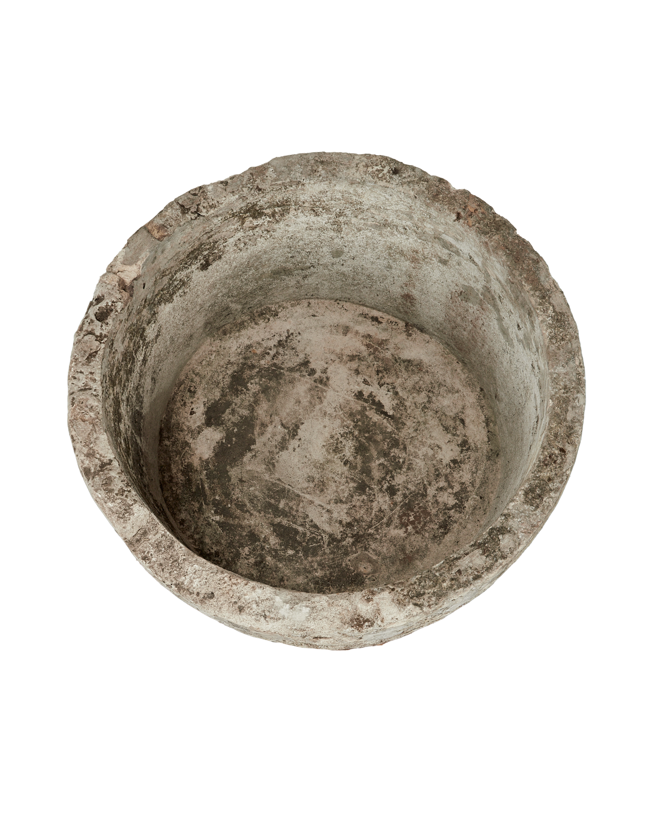 Vintage Limestone Trough - Round from Indonesia - Planters, Fountains, & Water Features