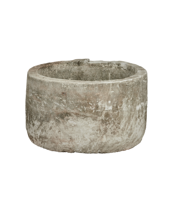 Limestone Trough - Round