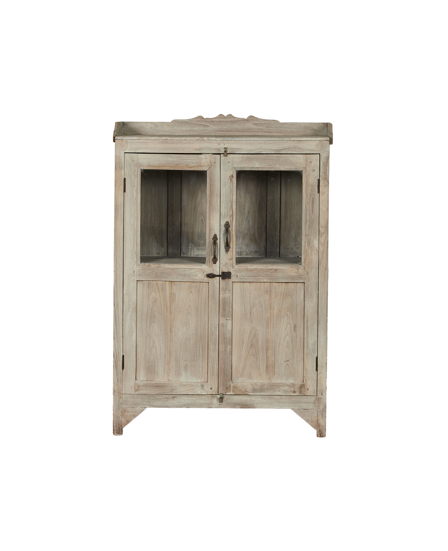 Vintage Wood Cabinet from India made of Wood