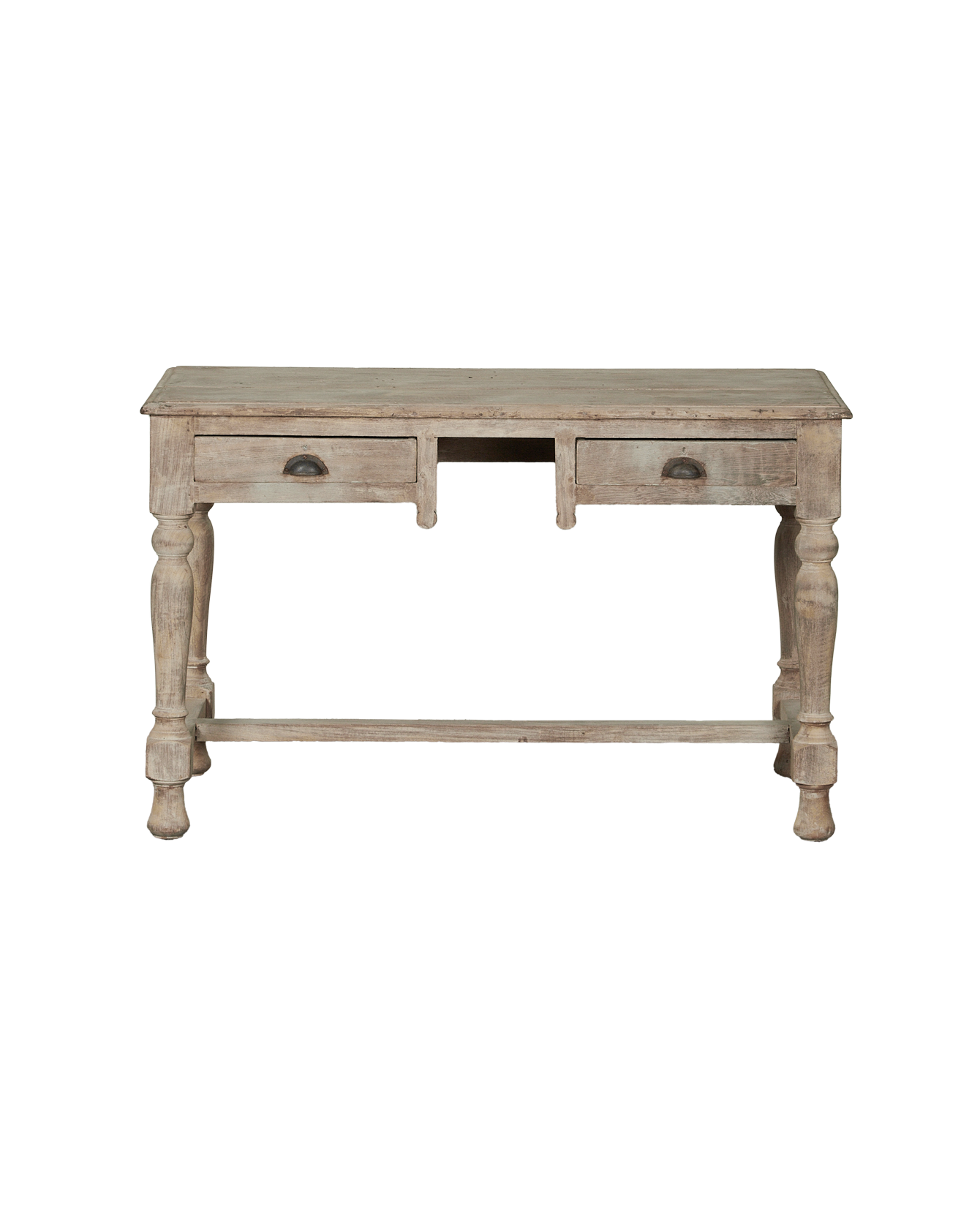 Vintage Wood Desk from India made of Wood