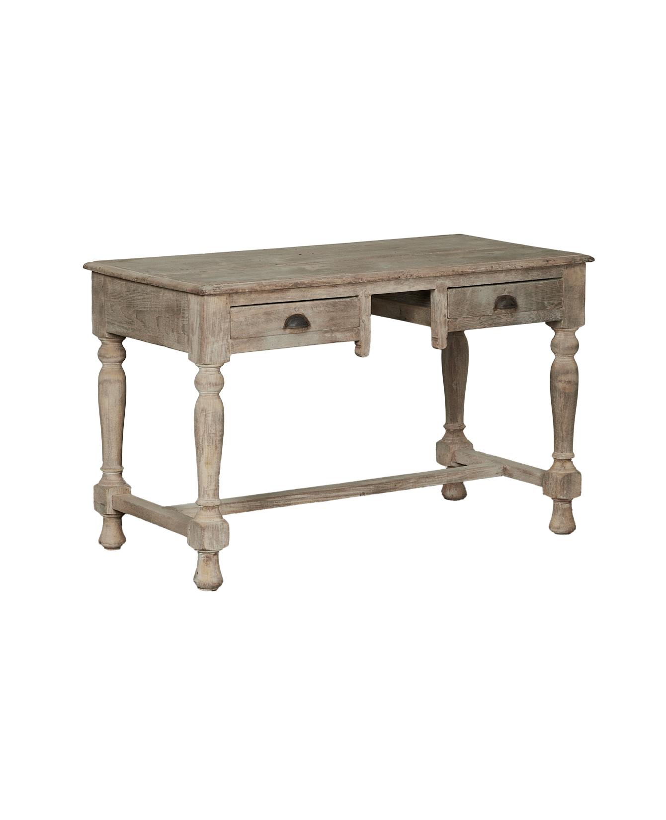Vintage Wood Desk from India made of Wood