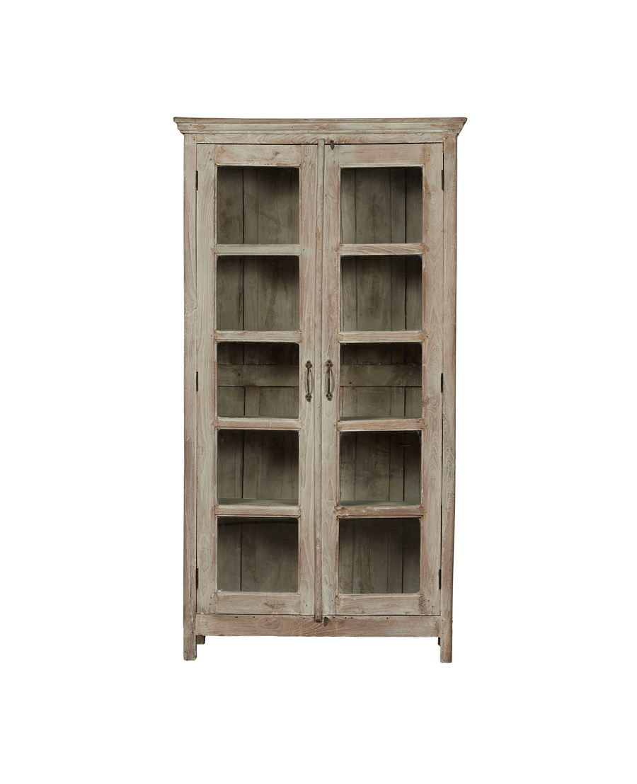 Vintage Wood Cabinet from India made of Wood