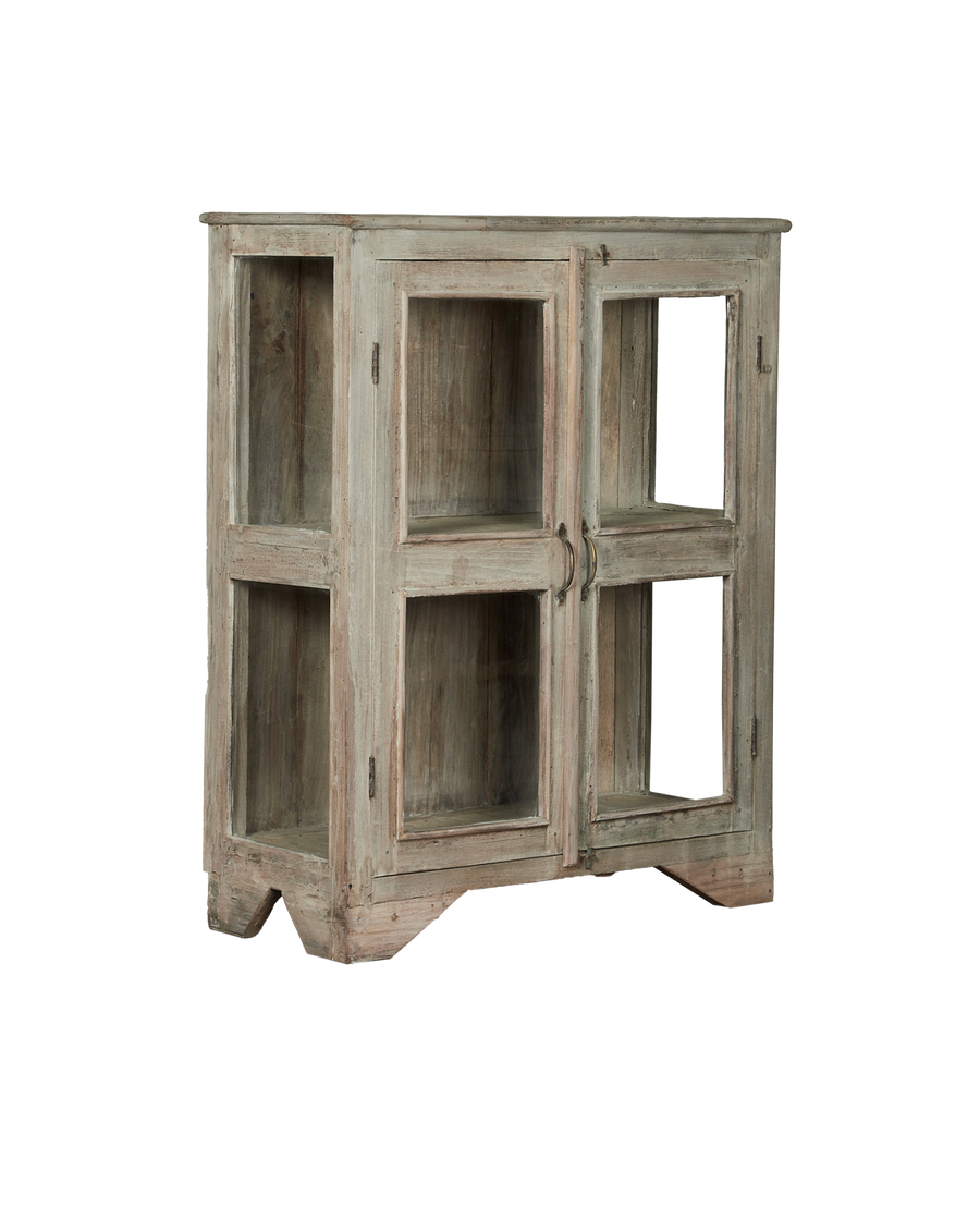 Vintage Wood Cabinet from India made of Wood