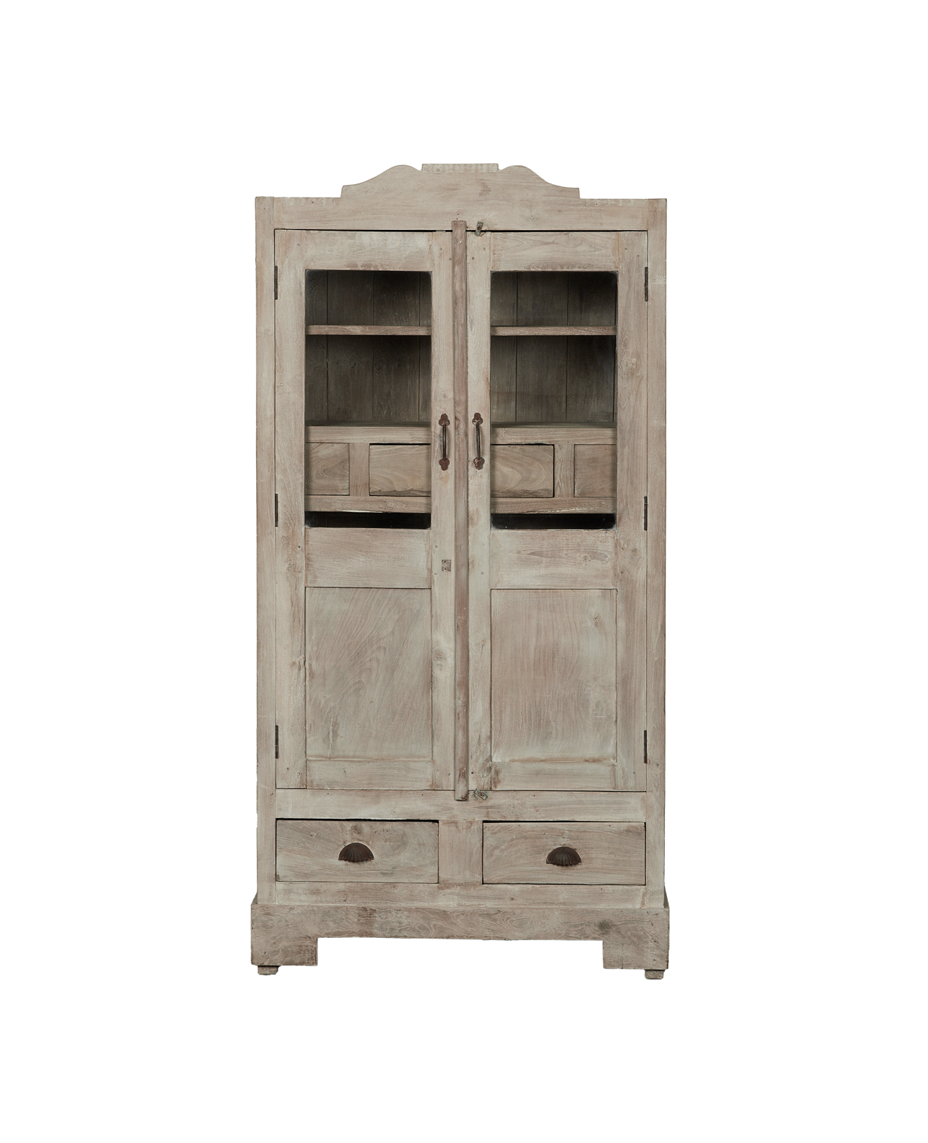 Vintage Wood Cabinet from India made of Wood