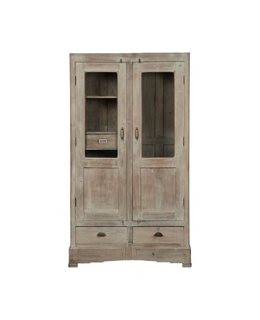 Vintage Wood Cabinet from India made of Wood