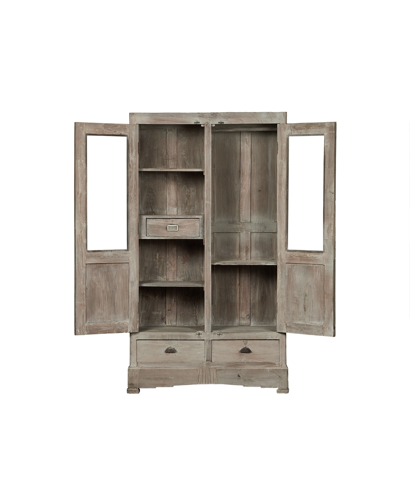 Vintage Wood Cabinet from India made of Wood
