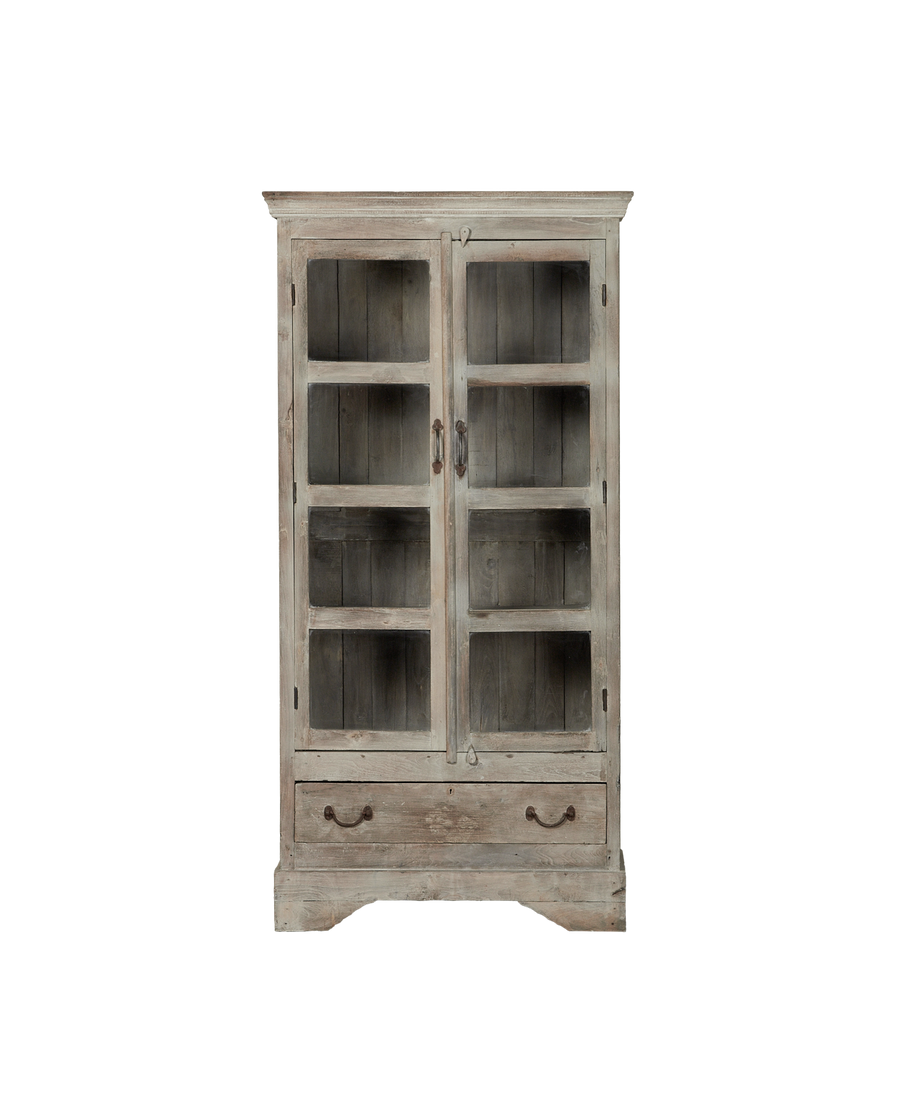 Vintage Wood Cabinet from India made of Wood