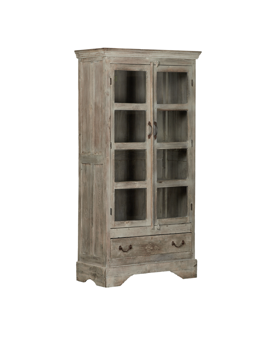 Vintage Wood Cabinet from India made of Wood