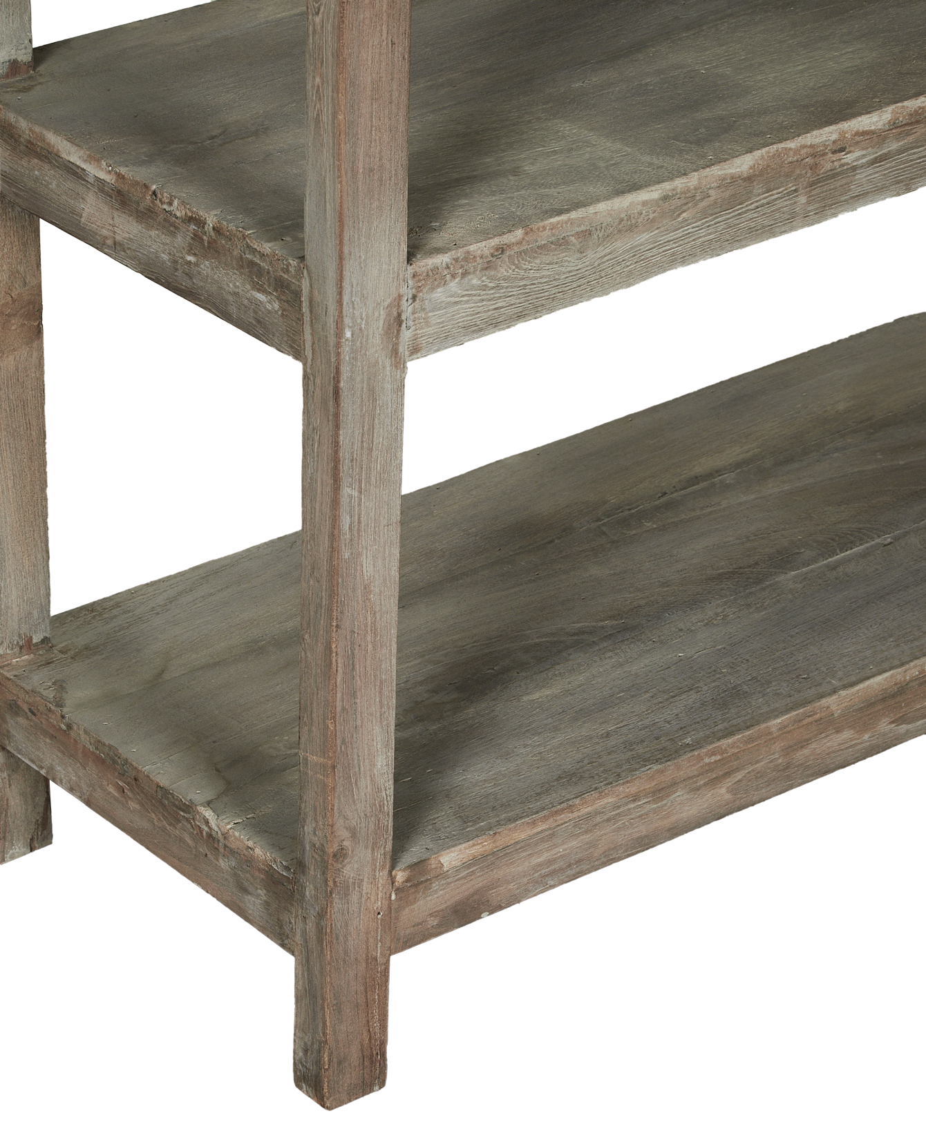 Vintage Wood Bookshelf from India made of Wood